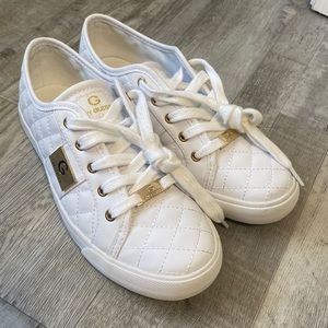 GUESS white sneakers